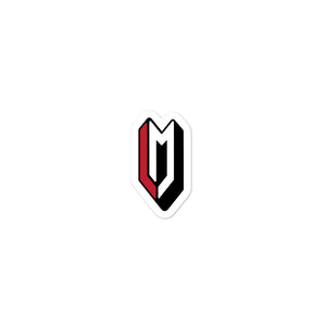 "LM" Signature Logo Sticker